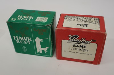 Lot 2018 - (S2) 22x 12 bore Baikal 4 shot cartridges,...