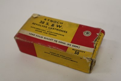 Lot 2468 - (S1) 47x Kynoch 38 S&W Lead Solid 146gr...