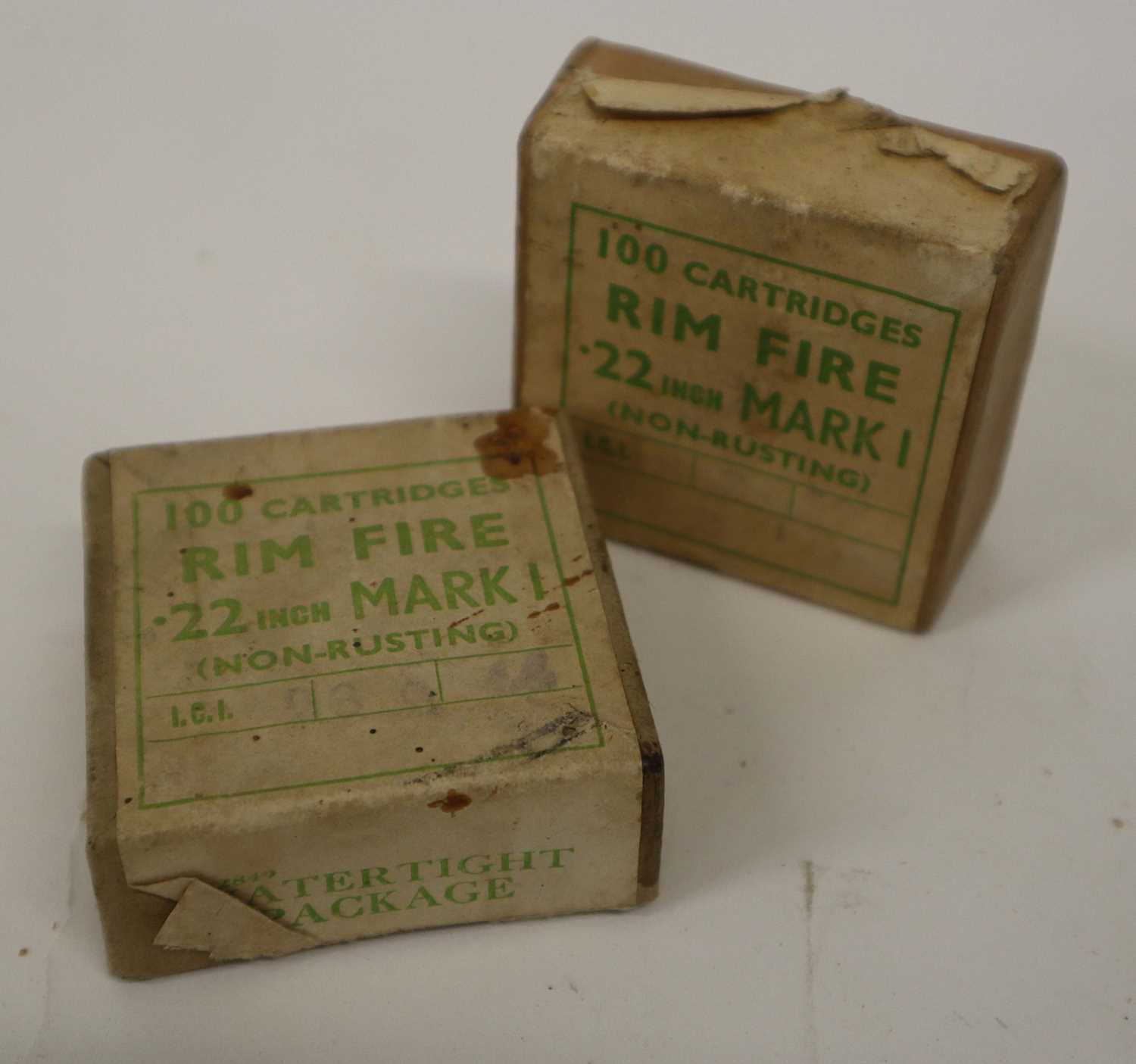 Lot 2470 - (S1) 147x .22 ICI Rimfire Mark 1