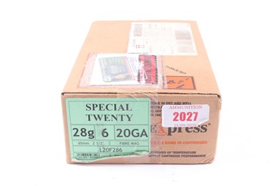 Lot 2027 - (S2) 250 x 20 bore Lyalvale Special Twenty...