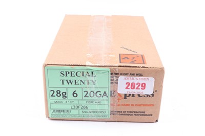 Lot 2029 - (S2) 250 x 20 bore Lyalvale Special Twenty...