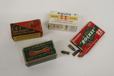 Lot 2480 - (S1) 132x various .22 lr and .22 short...