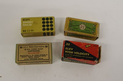 Lot 2491 - (S1) 123x various .22 cartridges including 48x...