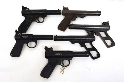 Lot 1664 - 6x Webley pistol bodies
