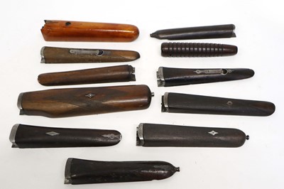 Lot 1665 - 10x assorted forends and metal work