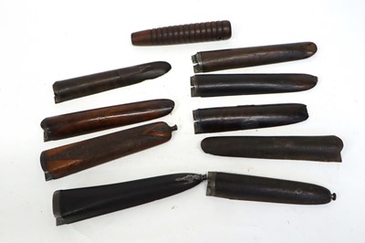 Lot 1666 - 10x assorted forends and metal work