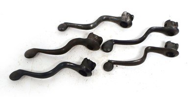 Lot 1675 - 5x underlever side opening shotgun levers
