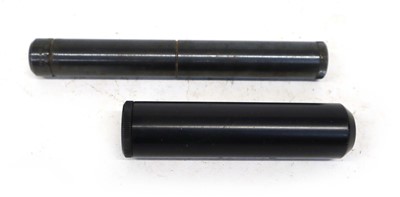 Lot 1686 - (S1) 2x rifle moderators including Parker Hale...