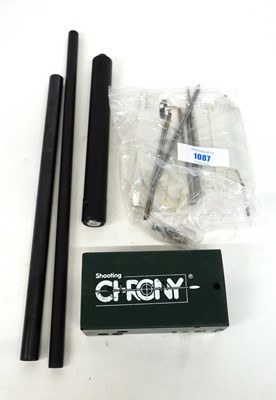 Lot 1087 - Chrony Chronograph, HW100 aftermarket cylinder,...
