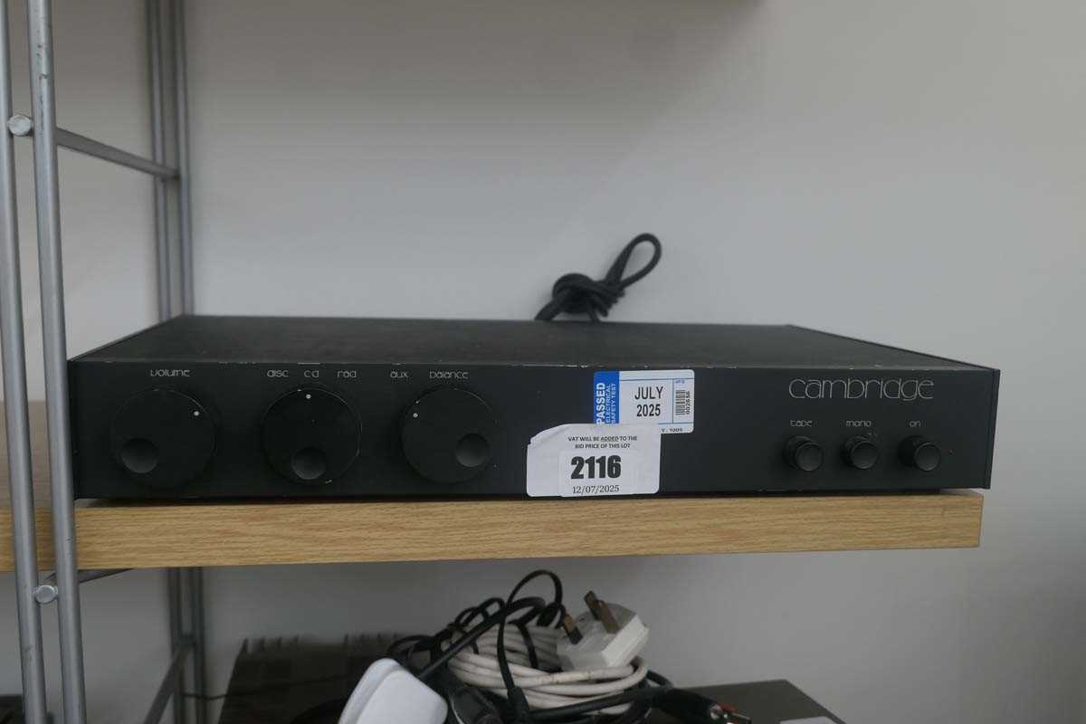 Lot 2116 - Cambridge P40 amplifier
