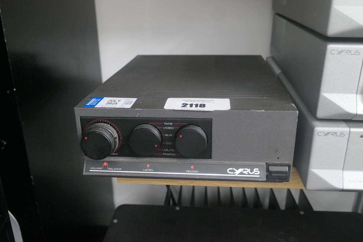 Lot 2118 - Mission Cyrus 1 amplifier