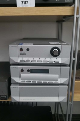 Lot 2119 - Mission Cyrus 8 Amp. and Mission CD8X CD...