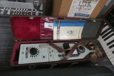 Lot 2123 - Bruel and KJAER Type 1613 level meter