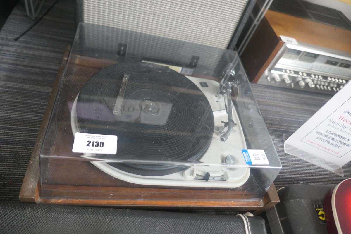 Lot 2130 - Garrard 4HF Turntable and Tone Arm