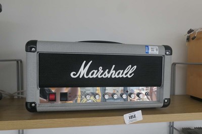 Lot 2131 - A11 Valve Marshall 25 /50 silver jubilee 2525H...