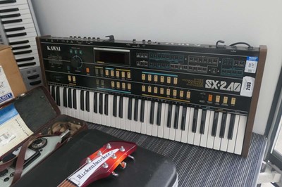 Lot 2133 - Kawai SX-240 synthesizer