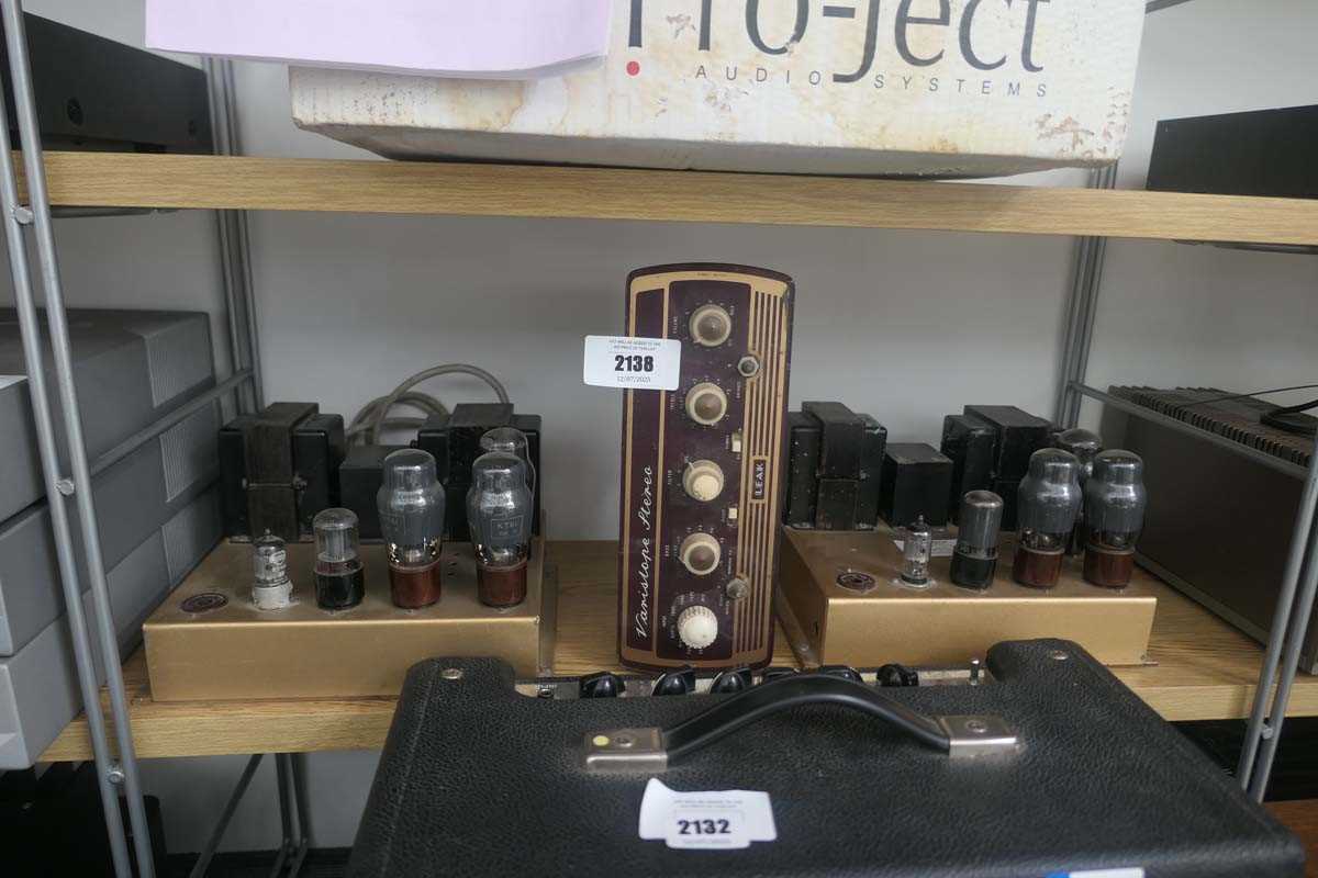 Lot 2138 - Pair of Leak Point One TL/10 amps and...