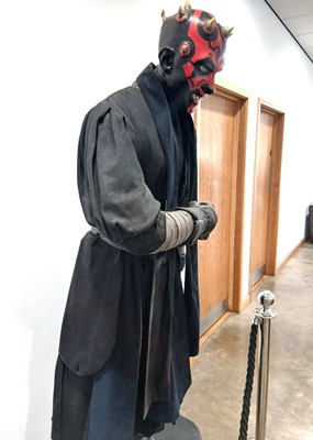 Lot 2140 - Life sized model of Star Wars: Phantom Menace...