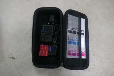 Lot 2147 - A GoPro 13, black with accessories
