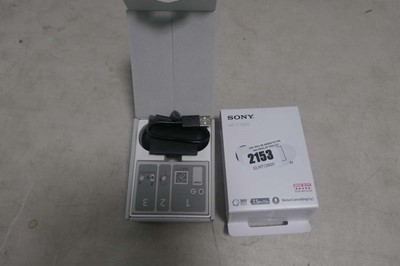 Lot 2153 - Boxed pair of Sony WFC700n earbuds