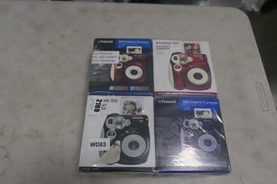 Lot 2169 - 4 Polaroid Pic300 Instant film cameras
