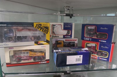 Lot 2170 - 7 boxed diecast lorries including a Hansom...