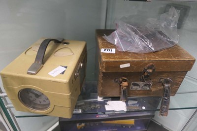 Lot 2171 - A precision apparatus multimeter, a pigeon...