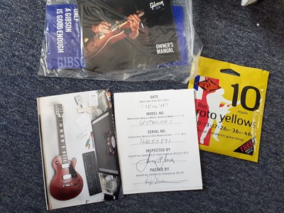 Lot 2183 - Gibson studio Les Paul model 6 string electric...