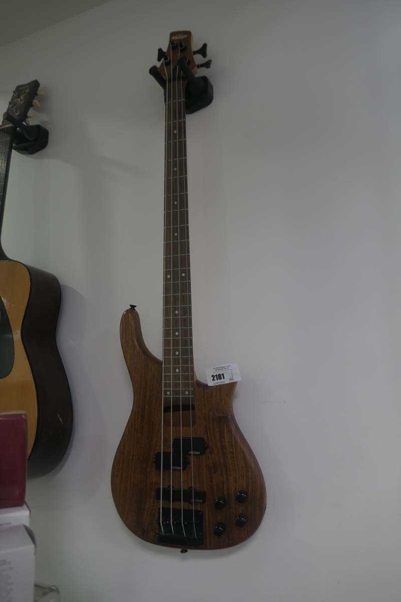 Lot 2181 - Vintage 4 string bass guitar, serial number...