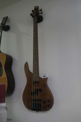 Lot 2181 - Vintage 4 string bass guitar, serial number...