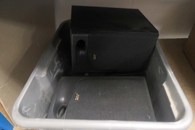 Lot 2206 - JVC micro component system UXA4 with 2 speakers
