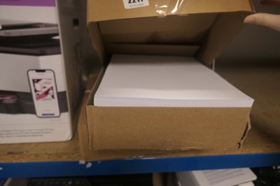 Lot 2211 - 2 boxes containing holed printer paper