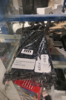 Lot 2221 - MSI Radeon RT6750 XT 12GB OC graphics card