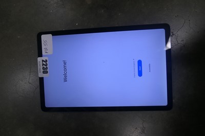 Lot 2230 - Samsung Galaxy tab X6 light