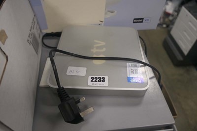 Lot 2233 - Unboxed Apple TV, model no. A1218