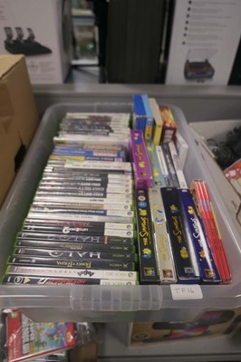 Lot 2235 - Box containing various Xbox 360 games, Sega...