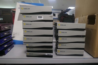 Lot 2237 - 13 Onelan stand alone digital signage media...