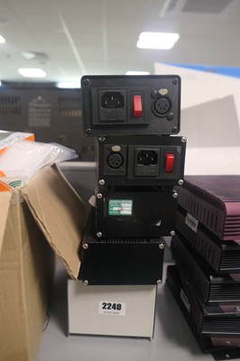 Lot 2240 - 5 Autocue PSU's