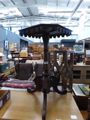 Lot 5100 - Victorian tripod sidetable