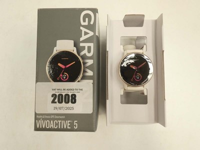Lot 2008 - Garmin VivoActive 5 GPS smartwatch