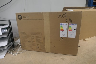Lot 2329 - HP P22G521.5" diagonal monitor, boxed