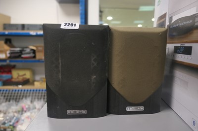 Lot 2291 - Pair of Mission M30 speakers
