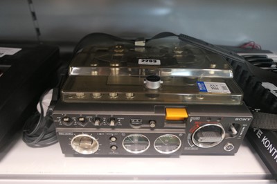 Lot 2293 - Sony stereo tapecorder TC-5550-2 (TC-510-2)