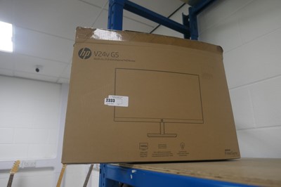 Lot 2333 - HPV 24V G5 23.8" diagonal FHD monitor, boxed