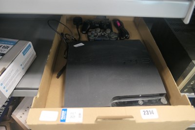 Lot 2314 - Sony PlayStation 3 with controllers