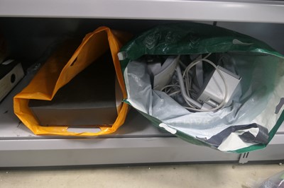 Lot 2325 - Bag containing Bose AV321ii media centre along...