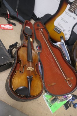 Lot 2339 - Violin in case