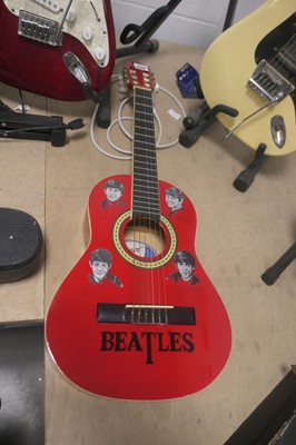 Lot 2343 - Guvnor GC 102RD miniature acoustic guitar 6...