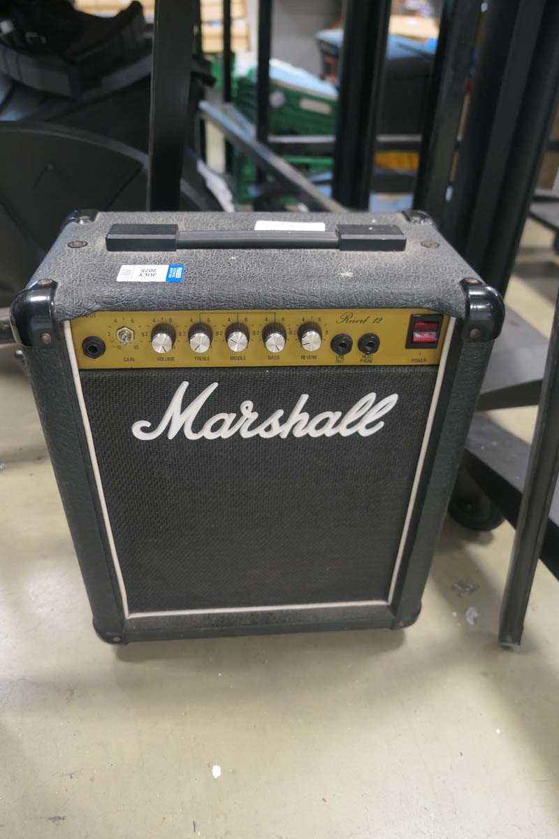 Lot 2599 - Marshall Reverb 12 amp