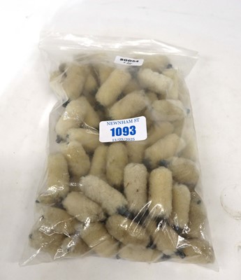 Lot 1093 - 75x 12 bore cleaning mops